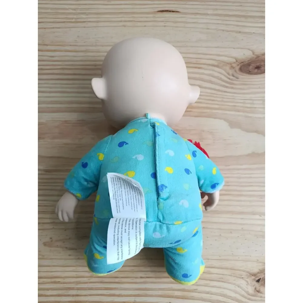 Cocomelon JJ Interactive Doll with Red Teddy Bear Plush Toy – Authentic 2021